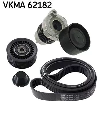 V-geribbelde riemset SKF VKMA 62182)