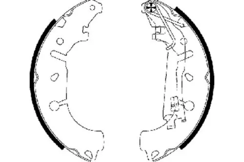 Brake Shoe Set TEXTAR 91065400)