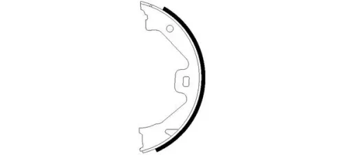 Remblokkenset, parkeerrem TEXTAR 91060300)
