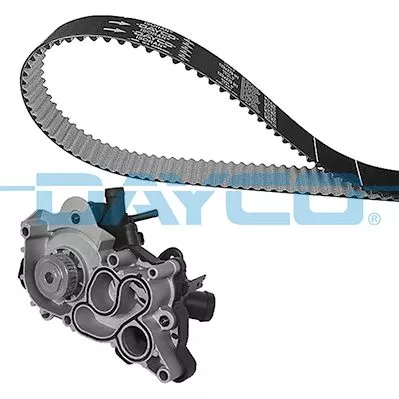 Waterpomp- en distributieriemset DAYCO KTBWP12120)