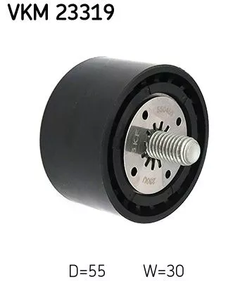 Deflection Pulley/Guide Pulley, timing belt SKF VKM 23319)