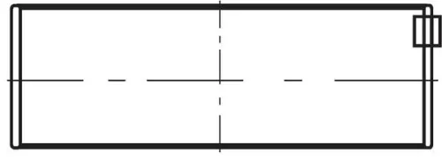 Krukaslager MAHLE 001 HL 20044 025)