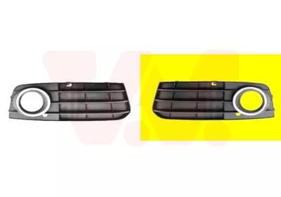 Ventilatierooster, bumper VAN WEZEL 0327593)