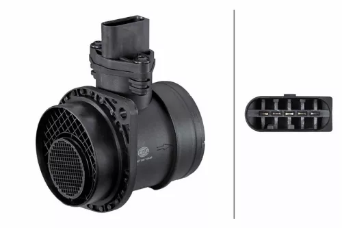 Luchtmassastroomsensor HELLA 8ET 009 142-361)
