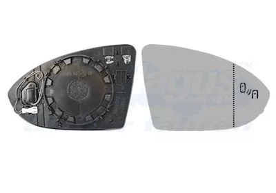 Spiegelglas, buitenspiegel VAN WEZEL 5775836)