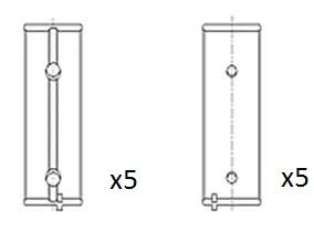 Krukaslager FAI AutoParts BM1042-STD)