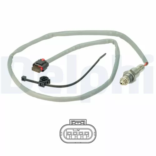 Oxygen Sensor DELPHI ES21407-12B1)