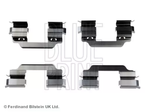 Accessoirekit, schijfremblokken BLUE PRINT ADN148601)