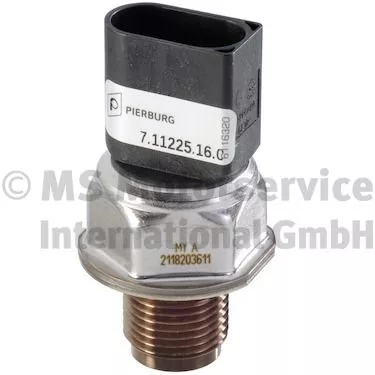 Sensor, brandstofdruk PIERBURG 7.11225.16.0)