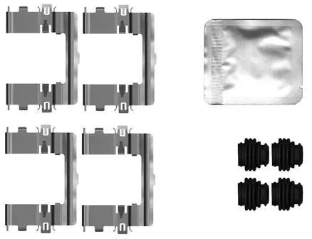 Accessoirekit, schijfremblokken TEXTAR 82561900)