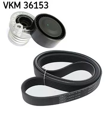 V-geribbelde riemset SKF VKMA 36153)