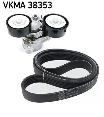 V-geribbelde riemset SKF VKMA 38353)