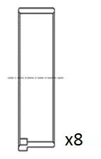 Drijfstanglager FAI AutoParts BB2039-025)