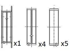 Krukaslager FAI AutoParts BM1009-STD)