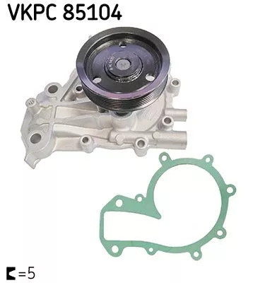 Waterpomp, motorkoeling SKF VKPC 85104)