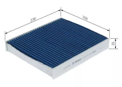 Filter, cabin air BOSCH 0 986 628 606)