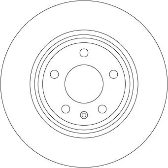 Brake Disc TRW DF6981S)