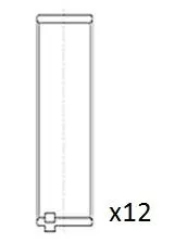 Drijfstanglager FAI AutoParts BB2076-STD)
