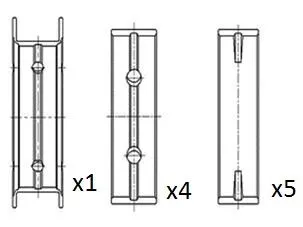 Krukaslager FAI AutoParts BM1093-STD)
