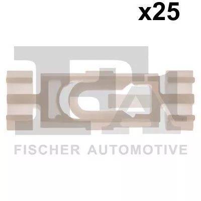 Clip, sierstrip/beschermstrip FA1 11-40063.25)