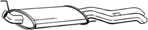 Achterdemper BOSAL 233-779)