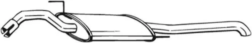 Achterdemper BOSAL 279-461)
