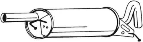Achterdemper BOSAL 233-117)