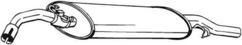 Achterdemper BOSAL 233-409)