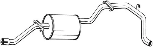 Achterdemper BOSAL 285-413)