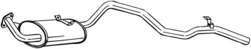 Achterdemper BOSAL 286-013)