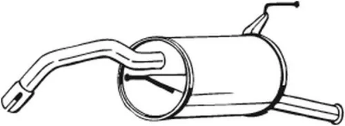 Achterdemper BOSAL 228-145)