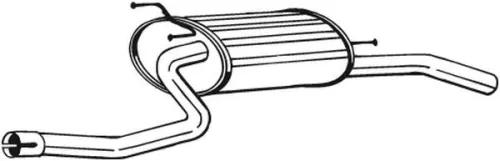 Achterdemper BOSAL 219-137)