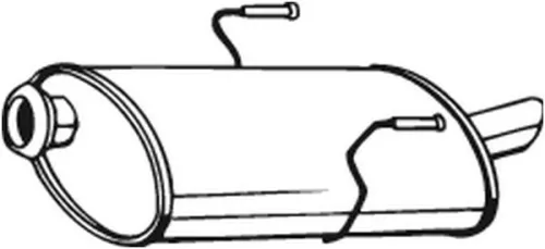 Achterdemper BOSAL 190-275)
