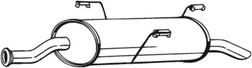 Achterdemper BOSAL 190-209)