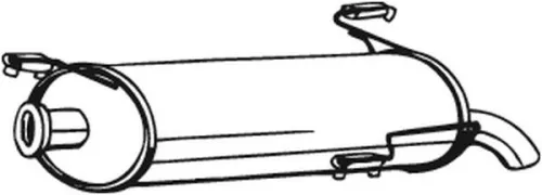 Achterdemper BOSAL 190-219)