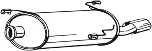 Achterdemper BOSAL 190-693)