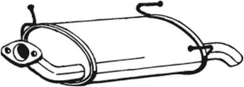 Achterdemper BOSAL 145-131)