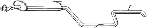 Achterdemper BOSAL 291-121)