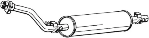 Achterdemper BOSAL 175-019)