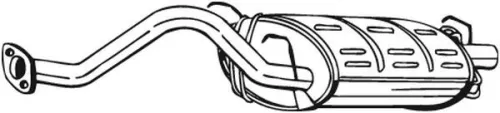 Achterdemper BOSAL 163-349)
