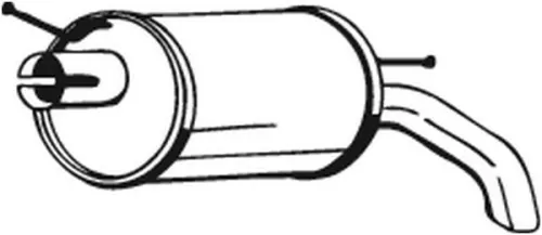 Achterdemper BOSAL 154-511)
