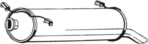 Achterdemper BOSAL 135-697)