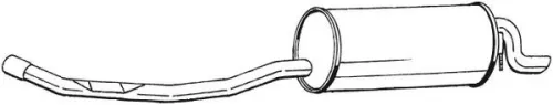 Achterdemper BOSAL 283-139)