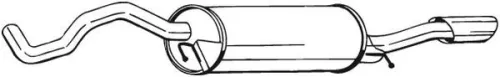 Achterdemper BOSAL 279-563)