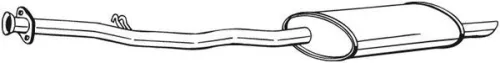 Achterdemper BOSAL 283-285)