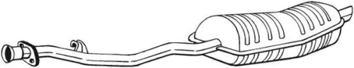 Achterdemper BOSAL 282-243)