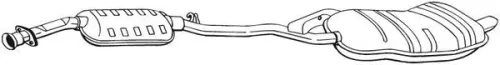 Achterdemper BOSAL 286-181)