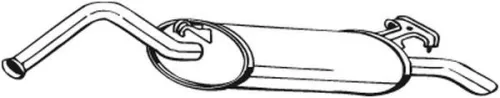 Achterdemper BOSAL 278-975)