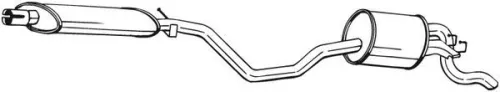 Achterdemper BOSAL 287-869)