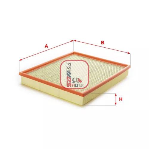 Luchtfilter SOFIMA S 1710 A)